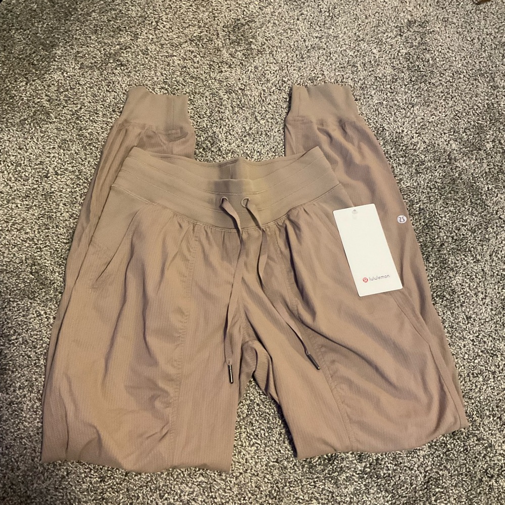 Lululemon Taupe Drawstring Pants